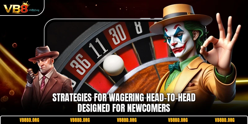 Strategies for wagering head-to-head designed for newcomers