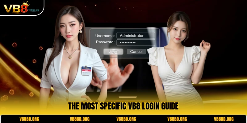 The most specific VB8 login guide