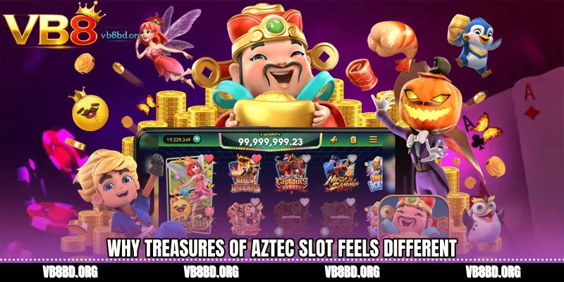 Why Treasures of Aztec slot Feels Different